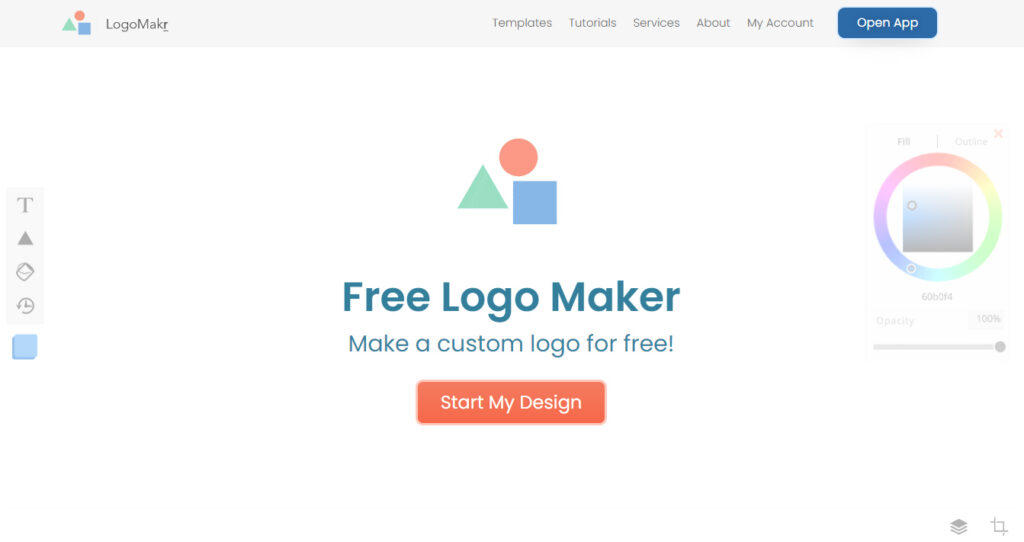 logomakr aplikasi pembuat logo gratis